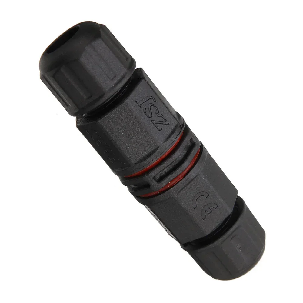 IP67 Electrical Waterproof Connector Cable Wire 3 Pin Outdoor Plug Socket Quick Push In Terminal Block Conductor Connector