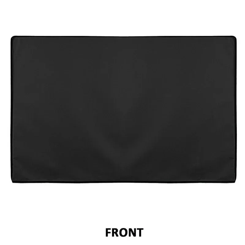 Outdoor TV Screen Dust Cover Black LCD Television Set Water Dust Resistant Protect Bag 24