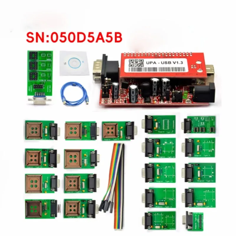 upa-usbプログラマーv13-upa-usbフルアダプター-upaチップチューニングツール-ecuプログラマー-obd2ツール-シリアルプログラマー、upa-usbプログラマー