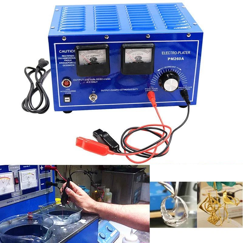 

30A Electroplating Machine High Power Jewelry Electroplating Equipment Jewelry Gold Plating Gold Plating Tools