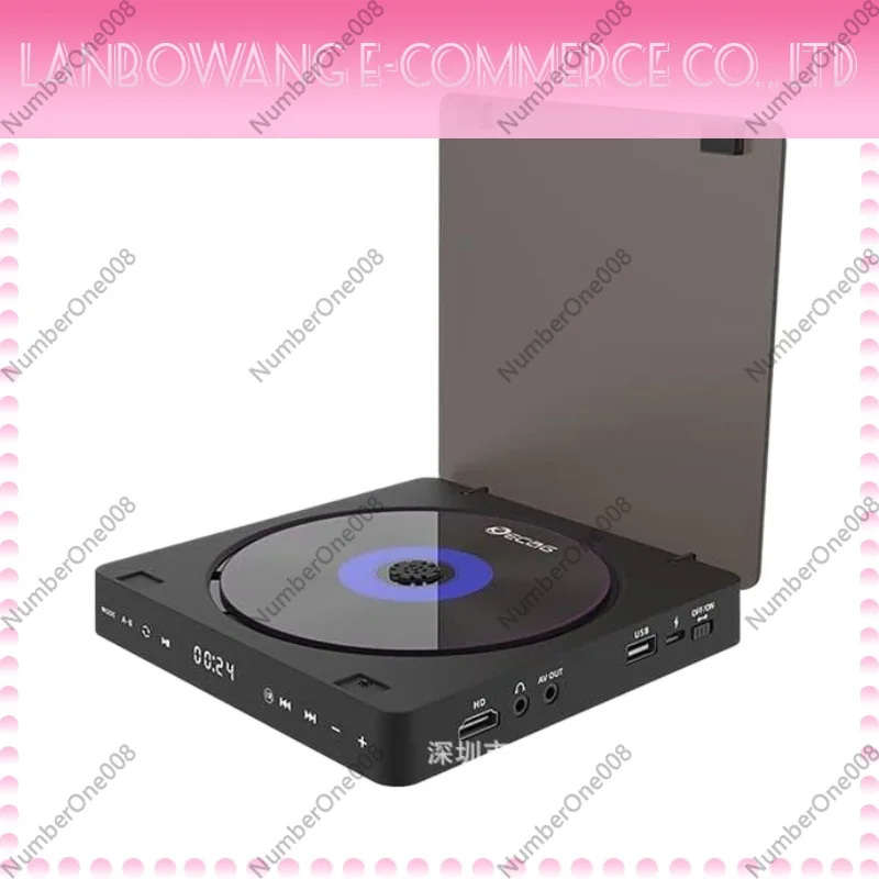 1080P Mini DVD Player for TV, HD Home CD VCD Player with HDMI AV USB Port All Region