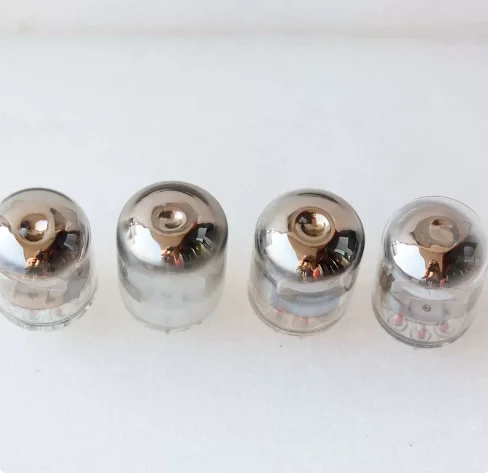 Unplugged The Vacuum Tube with The Old Machine 12J1S 12m 1n Aluminum Shell Has Been Is Suitable for The Audio Bile Tube