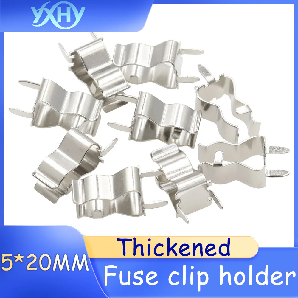 

Утолщенная прямая встраиваемая розетка для предохранителя 5*20 мм, листовая розетка для предохранителя, специальная розетка для предохранительной трубки