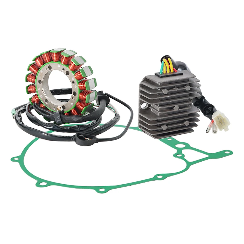 Stator Coil+Regulator +GASKET For Honda SLR650 FMX650 FX650 Vigor 650 OEM:31120-MAK-004 31120-MFC-621 31600-MAK-000