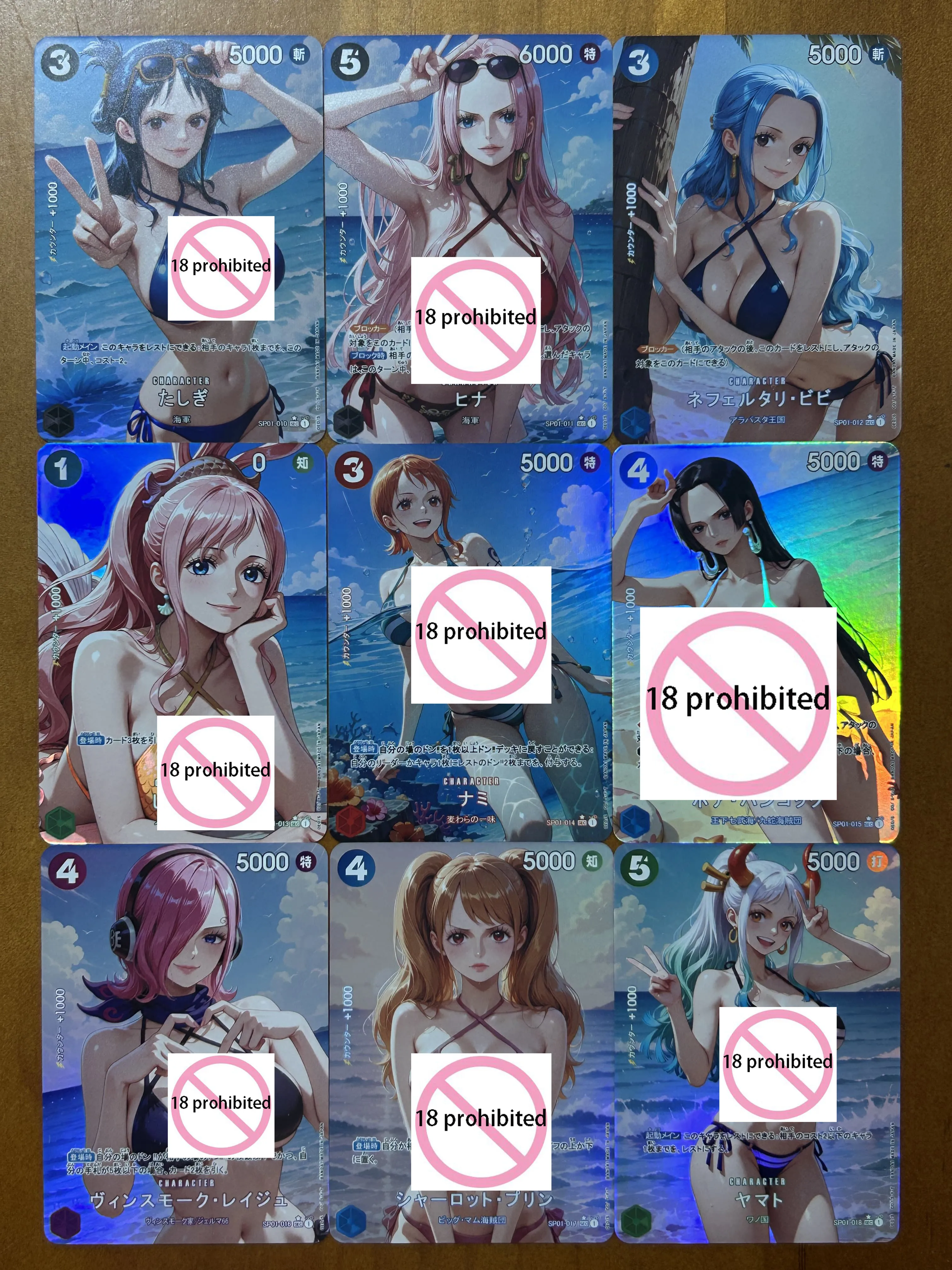 

ONE PIECE Nami Boa·Hancock Nico Robin ACG Diy Self Control Collect Signature Trading Флэш-карта Аниме Мультфильм Оригинальный подарок