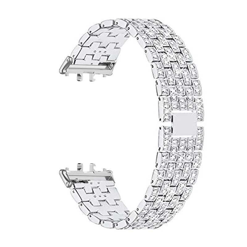 삼성 갤럭시 맞는 3 시계 밴드 Correas reloj에 대한 다이아몬드 금속 팔찌 갤럭시 Fit3 스트랩에 대한 삼성 갤럭시 맞는 3 팔찌