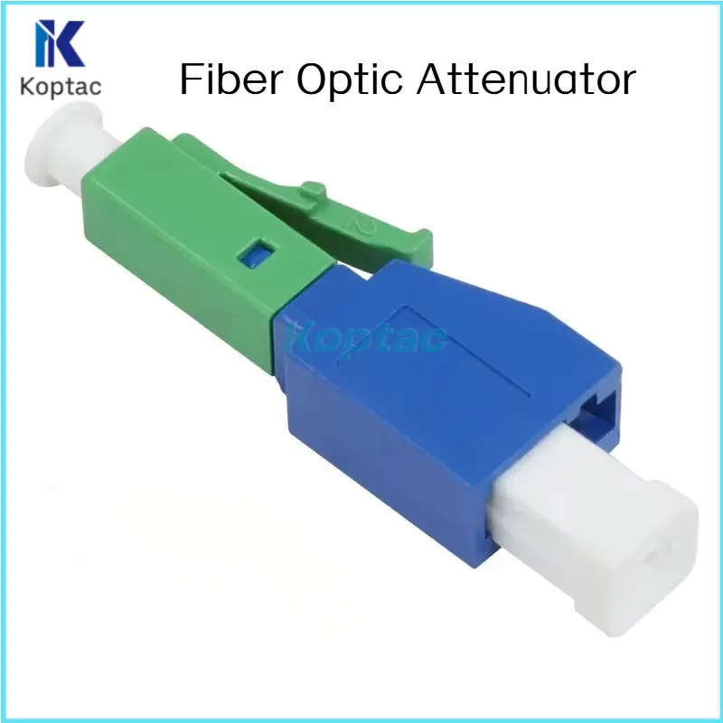 2PCS Fiber Optic Attenuator LC/APC Female To LC/UPC Male 0db 1db 3db 5db 10db 15db 20db APC-UPC/LC Female To Male FTTH