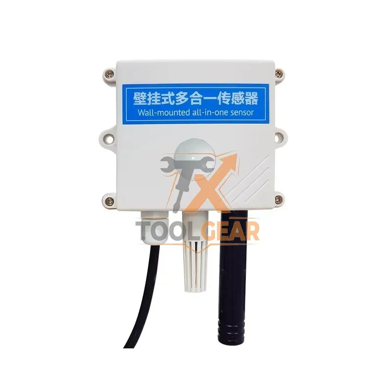 2026hotsale* Indoor Green House IoT Weather Station 4 in 1 Wall Mounted Modbus RS485 4-20mA 0-5V Illuminance Temperature