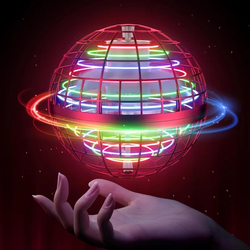 

Flying Orb Ball Toy 2025,Hover Orb Spinner,Hand Drone Orbit,Flying Spinner with Endless Tricks,Cool Toys for Indoor Outdoor Toys