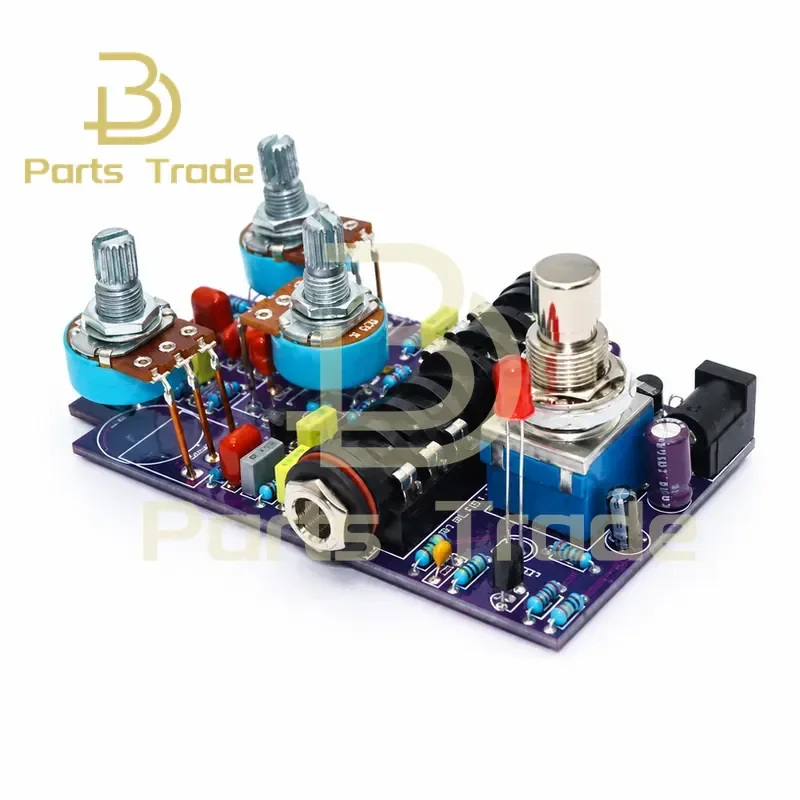 DIY Handmade Electric Guitar Single Effect Device for DS-1 Replica Distortion Effect Device Circuit Board