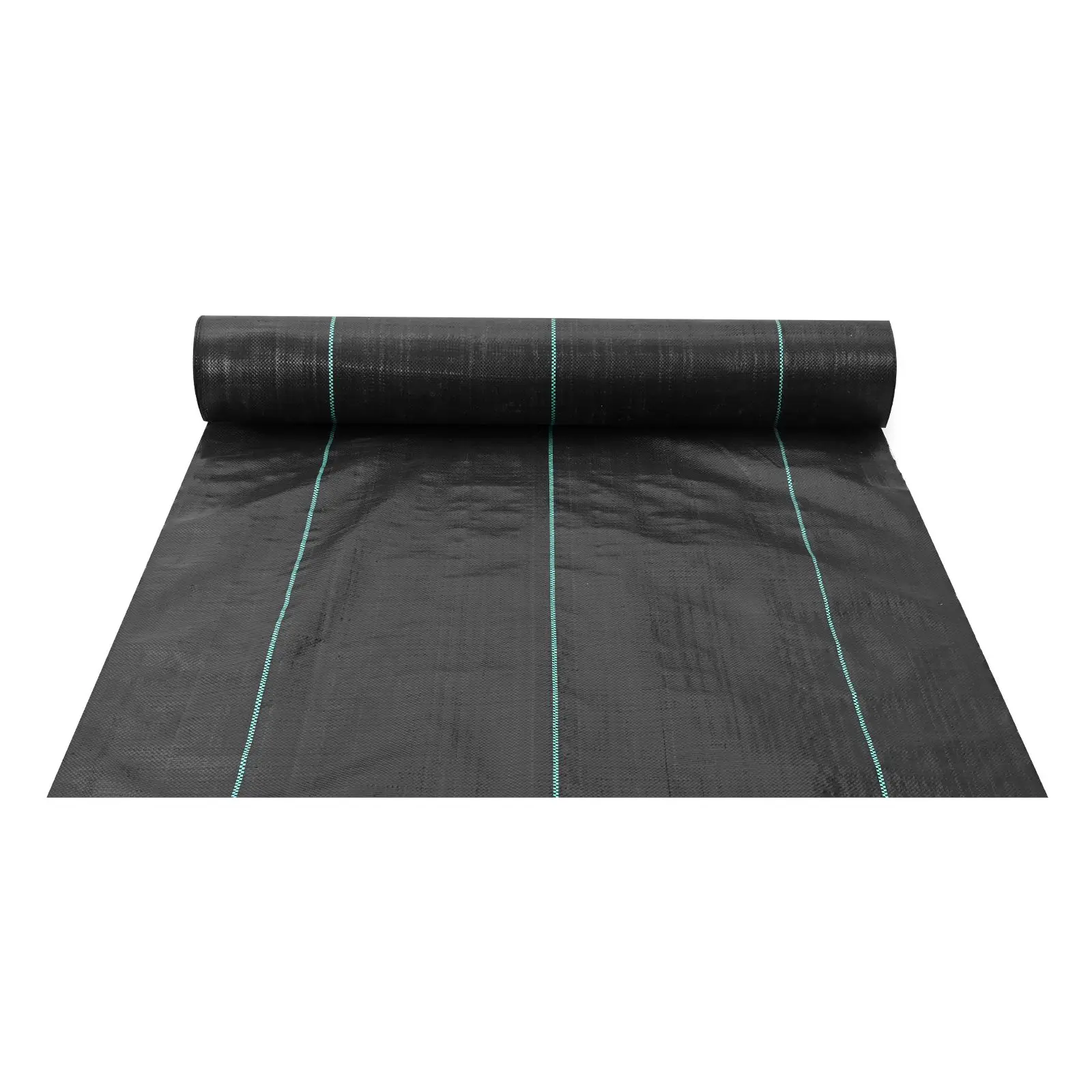 Weed Barrier Landscape Fabric, 6.5*330FT Heavy Duty Garden Weed Fabric, Woven PP Weed Control Fabric, Driveway Fabric