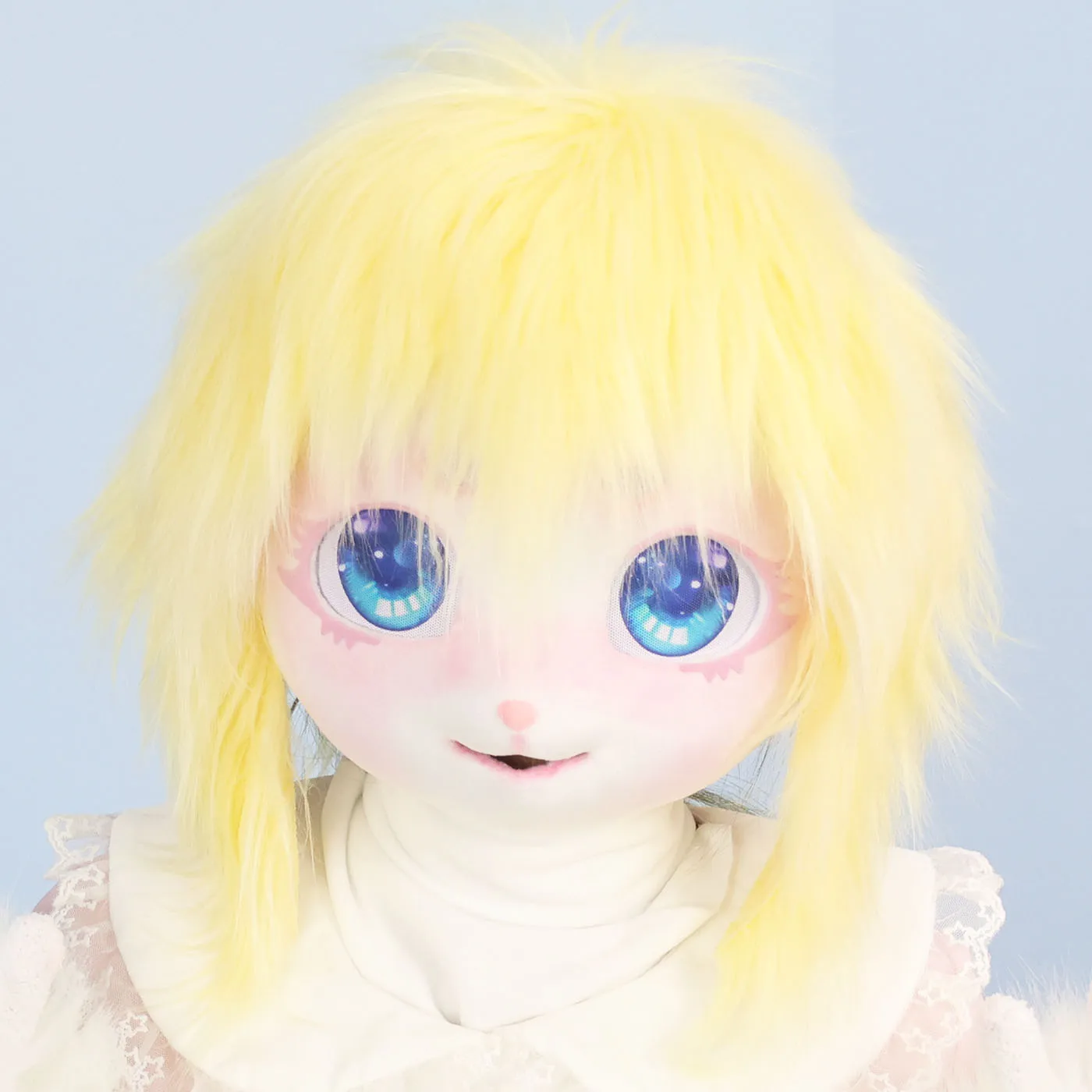 New Kigurumi Fursuit Cosplay Mask Furry Costume Paw Head Furry Kig Animal Cat Rabbit Doll Beast Mask Performance Props Kids Gift