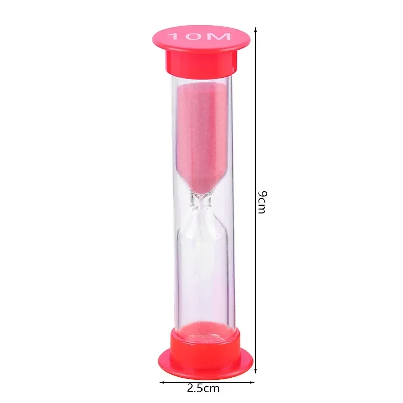 2/3/5/10 Minute Colorful Hourglass Sandglass Sand Clock Timers Sand Timer Shower Timer Tooth Brushing Timer Children Home Decors