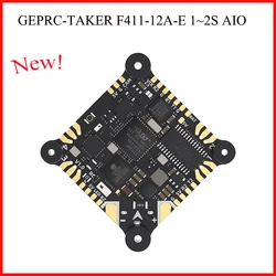 GEPEC GEP-TAKER F411-12A-E 1~2S AIO for FPV Drone Darkstar20 1.2-2-Inch Whoop/3-Inch Toothpick Model Integrated ELRS2.4G 3.0