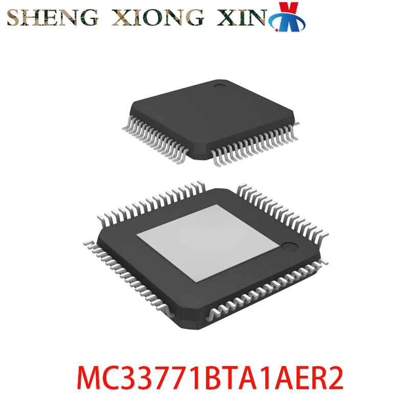 

5pcs/lot 100% NEW MC33771BTA1AER2 64-LQFP Battery Management MC33771BTA1 33771 Integrated Circuit