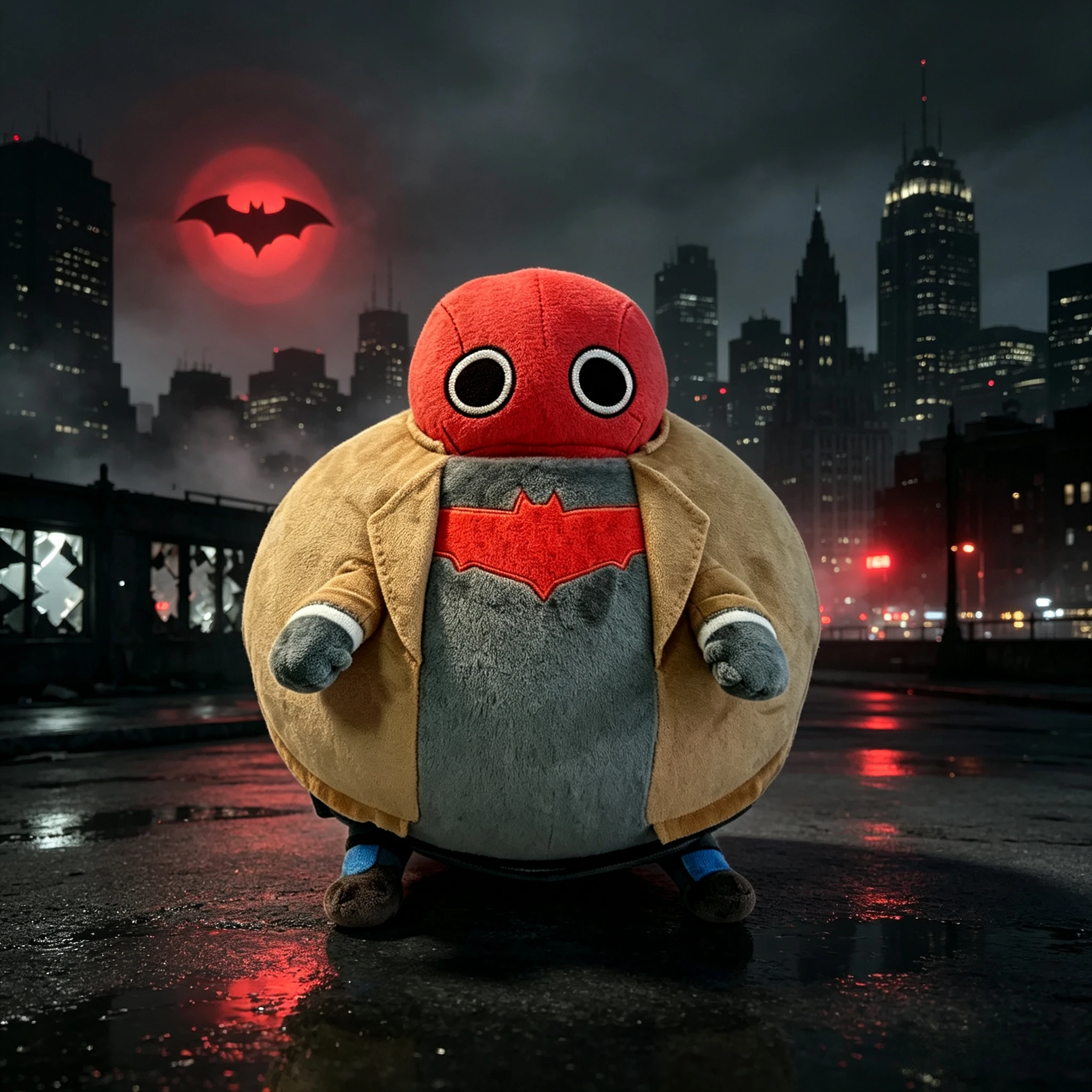 In Stock Fat Jason Todd Plush Doll Cute Anime Peripherals Toy Halloween Christmas Gift Cute Stuffed Anime Figures Decoration****