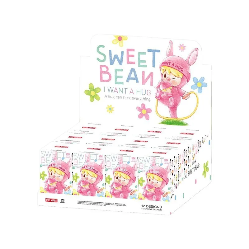 

Popmart Bubble Mart Sweet Bean Love Hug Series Blind Box Cute Children'S Fun Handmade Ornament Valentine'S Day Gift For Girls