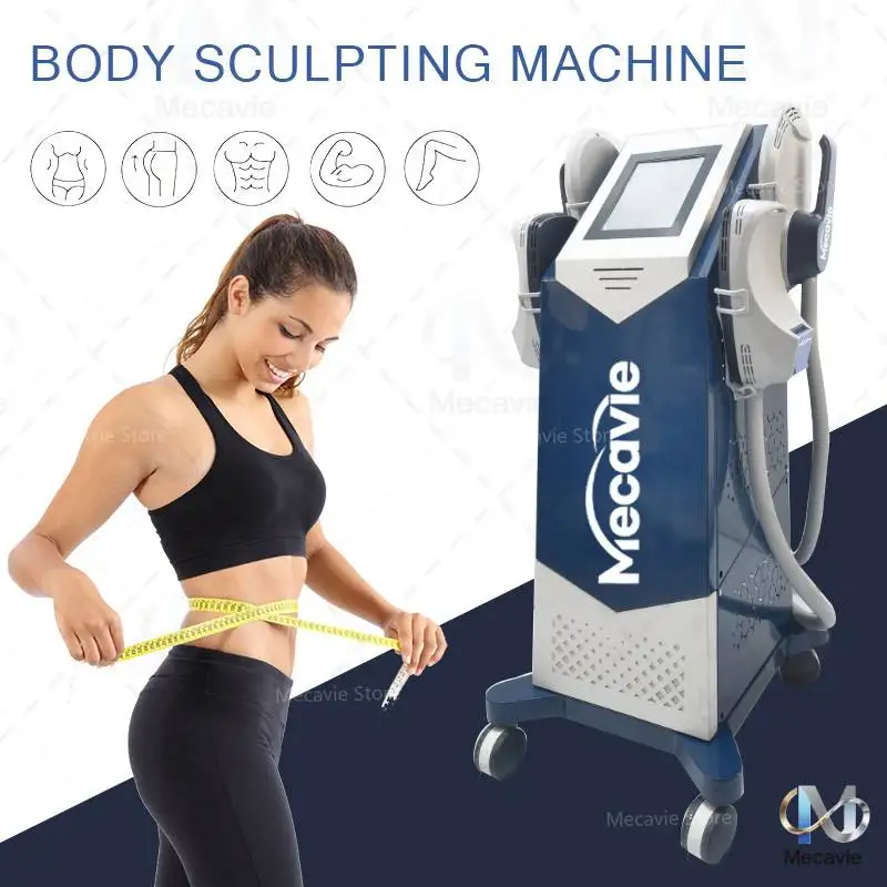 

‌MECAVIE New High Intensity Focused Electromagnetic Energy Body Machine Fat Burning Muscle Contractions 200HZ