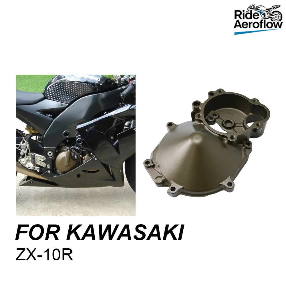 Engine Cover Motor Stator Cover CrankCase Generator Coil Side Shell Gasket For Kawasaki ZX-10R ZX10R ZX 10R 2004 2005