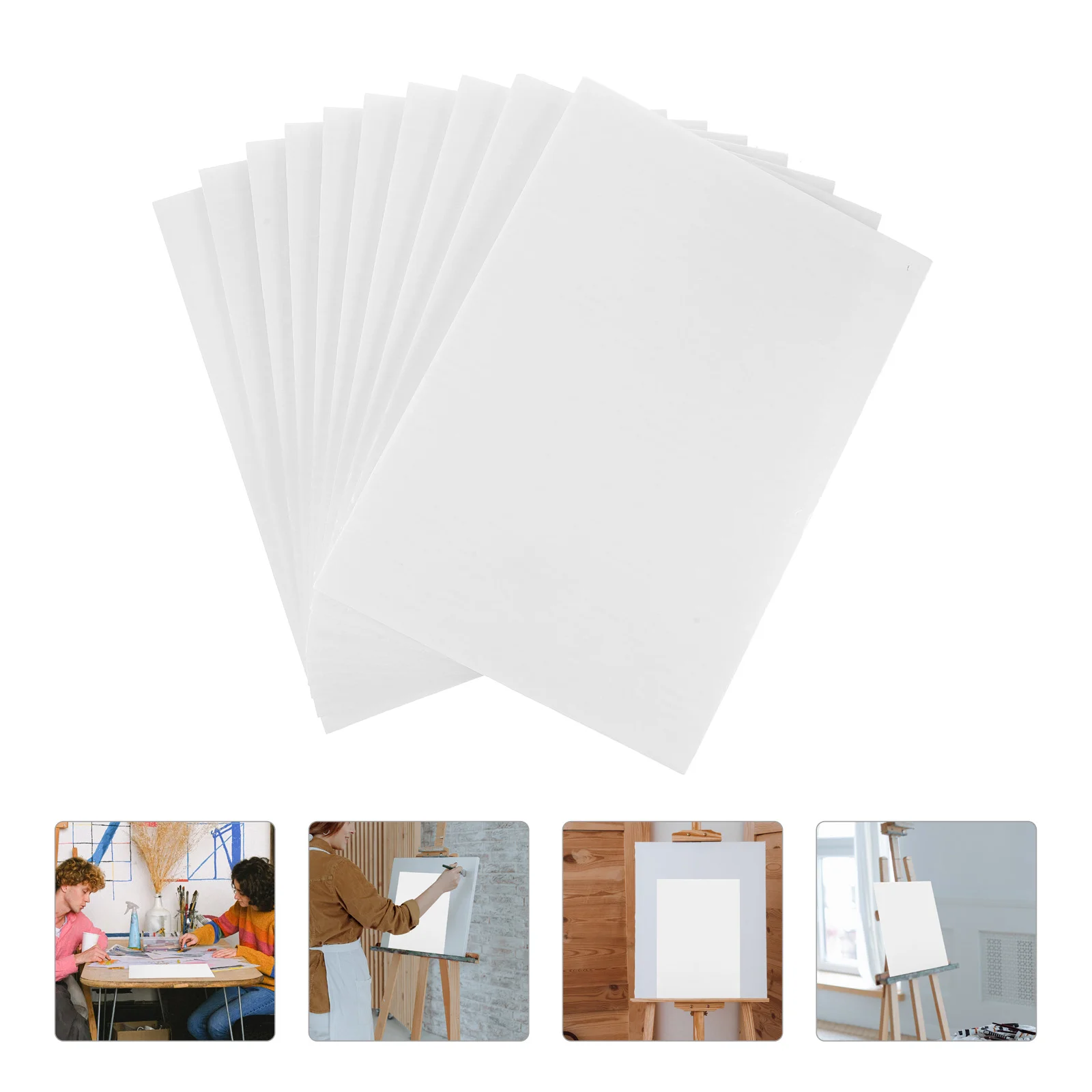 

10 Pcs Blank Foam Board Project Boards for Projects Small Poster Thick DIY Foams Craft