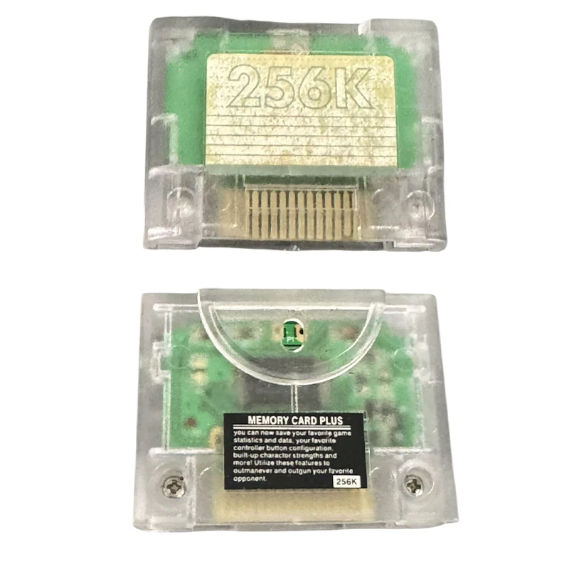 

256K Large N64 Memory Card Pak Transparent
