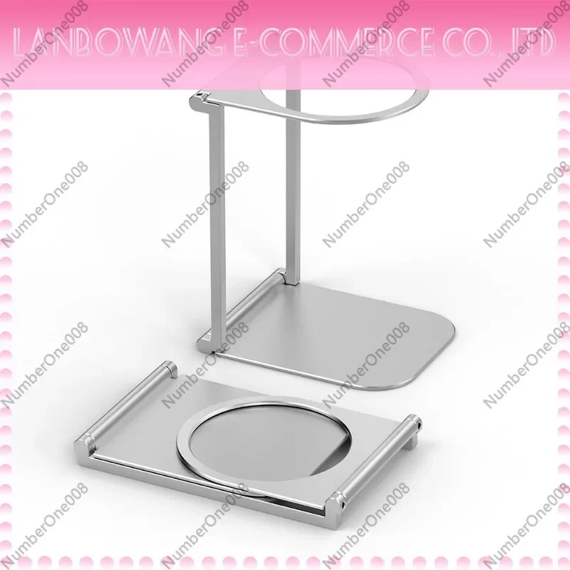 Stainless Steel Portable Coffee Machine Stand - Adjustable Metal Holder Compatible with Multiple Coffee Machine Models