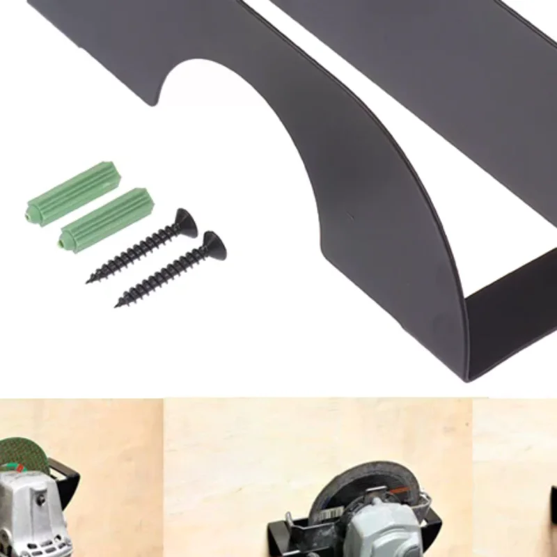 

Настенный металлический кронштейн-держатель для угловой шлифовальной машины, полировщика, решения для хранения в гараже и дома