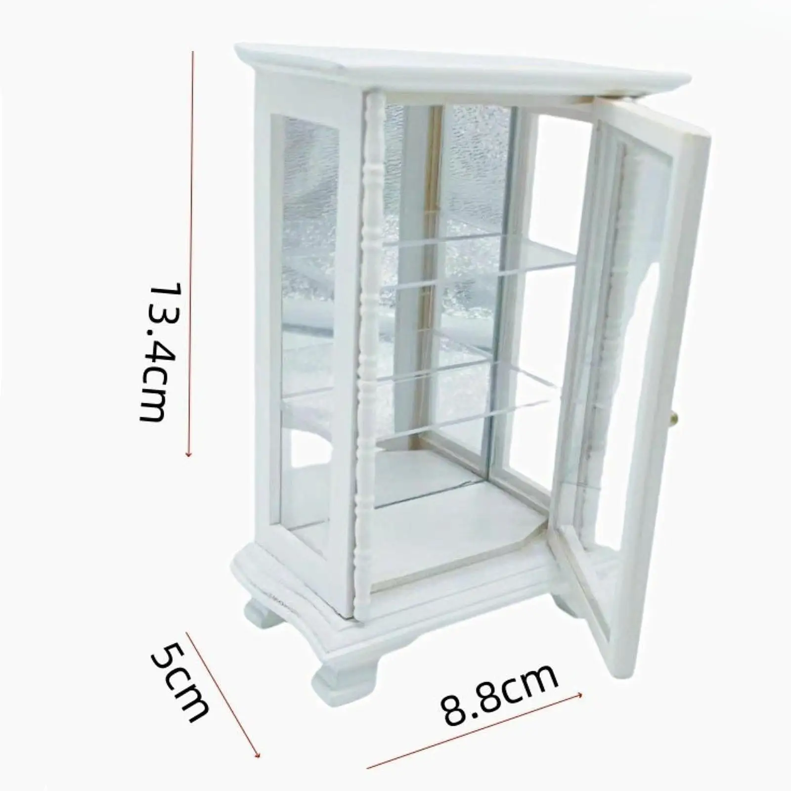 1:12 Puppenhaus Möbel Ornamente Schrank Puppenhaus Dekoration vertikal