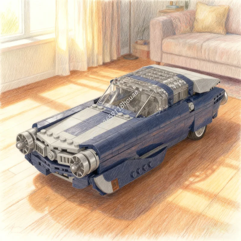 

605pcs MOC Fantasticar City Champions Super Car Model Building Blocks Christmas Gifts Construction DIY Idea Toys Education