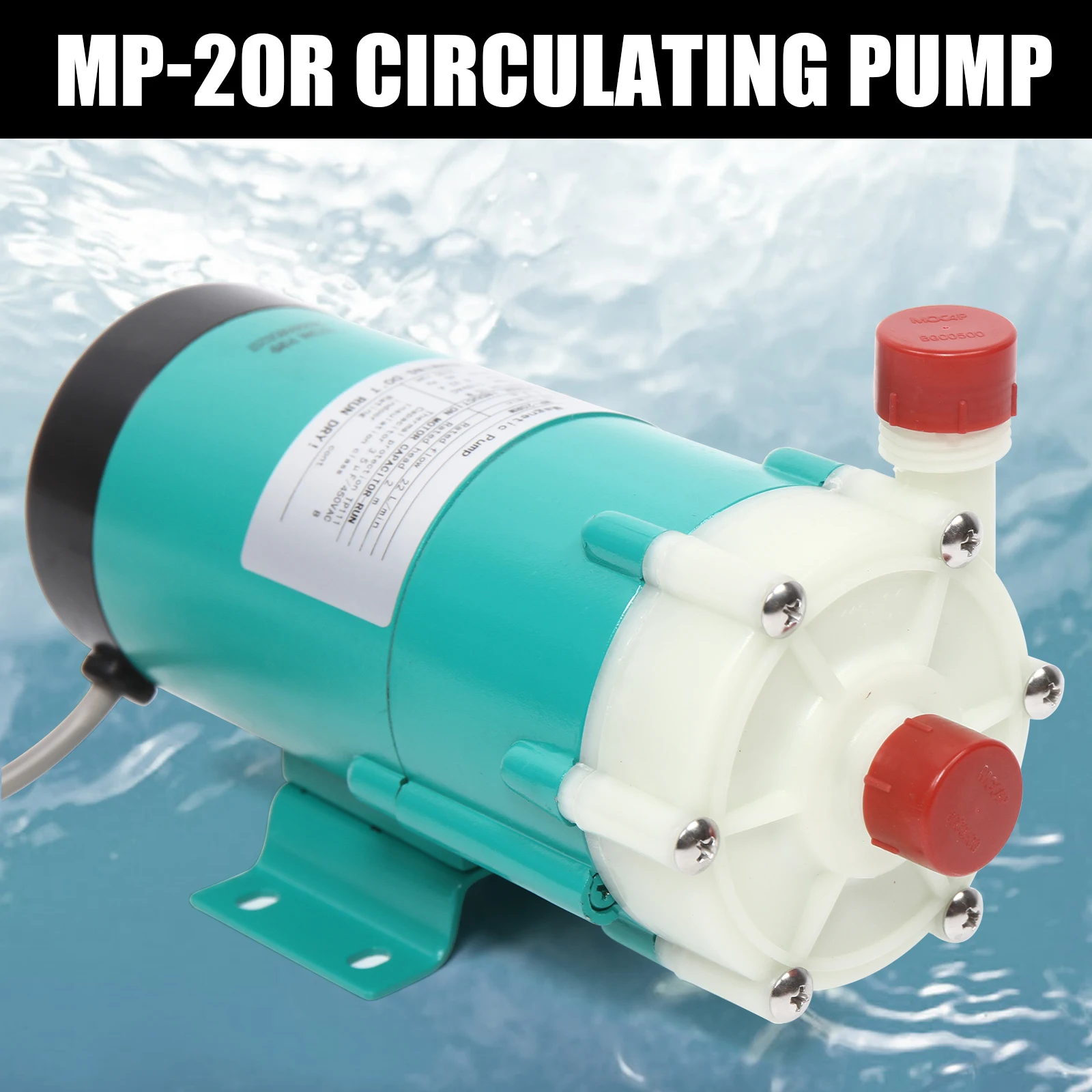 Mp-20R Mini Magnetic Drive Water Pump Corrosion Resistant Circulating Pump Micro Chemical Pump 110V USA