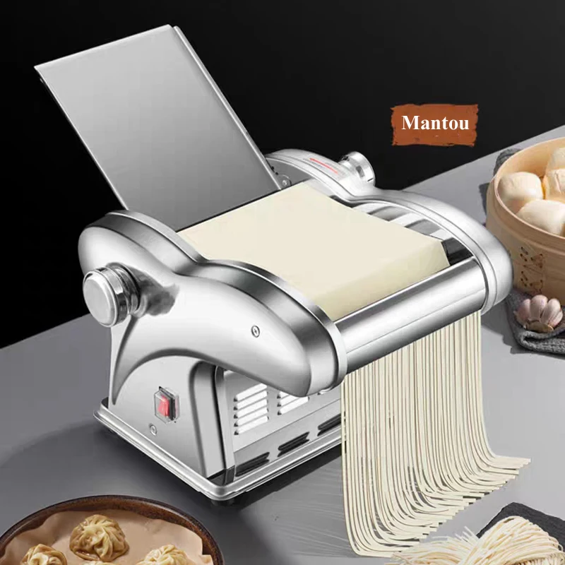 Series Electric Noodle Maker Stainless Steel Dough Sheeter Dough Roller Automatic Pasta Maker Machine