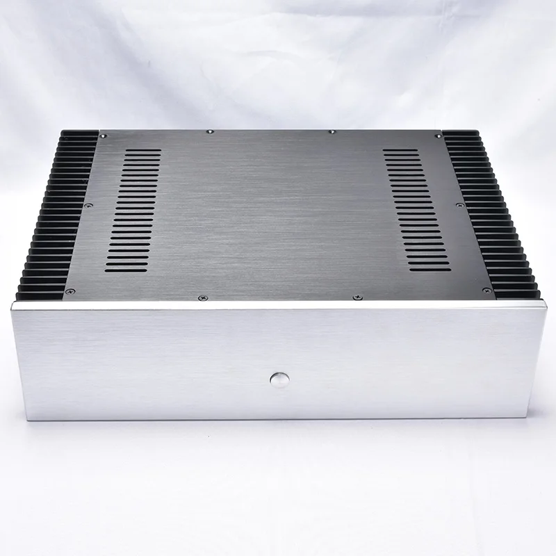 KYYSLB 430*120*310MM BZ4312 All Aluminum Amplifier Chassis Empty Box Enclosure Diy Class A Home Audio Sound Amplifier Case