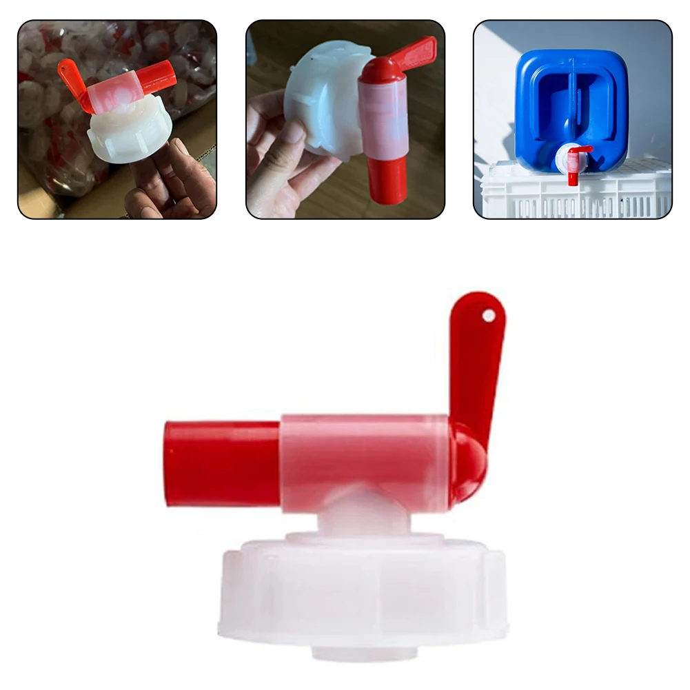 1pc DN61 Nutrient Solution Tap Dosing Faucet Plastic Outlet Spigot for 15-60L Canister Garden Irrigation Water Connector