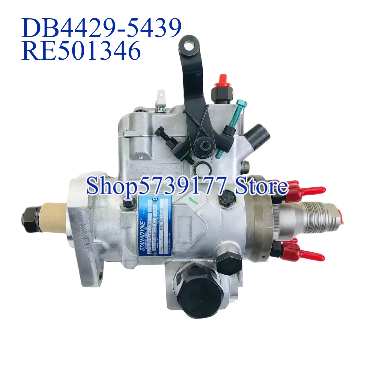 

Diesel Fuel Injection Pump STANADYNE 4 Cylinder DB4429-5439 DB4429-5538 RE502706 RE501346