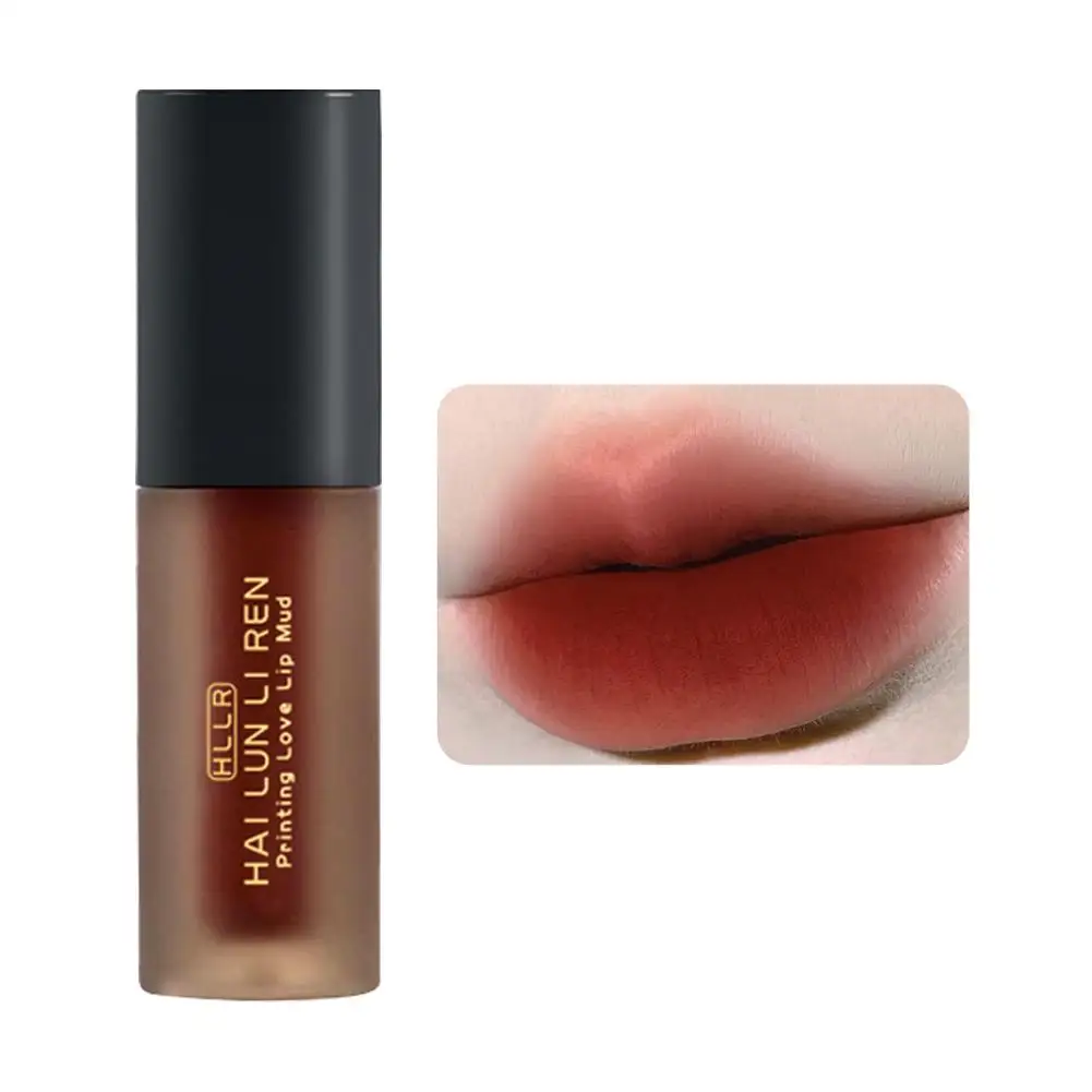 Long-Lasting Lip Gloss, textura sedosa, veludo fosco, olhar batom, maquiagem, cores vibrantes senhora, novo Hllr cor jogo-Changer U0M2