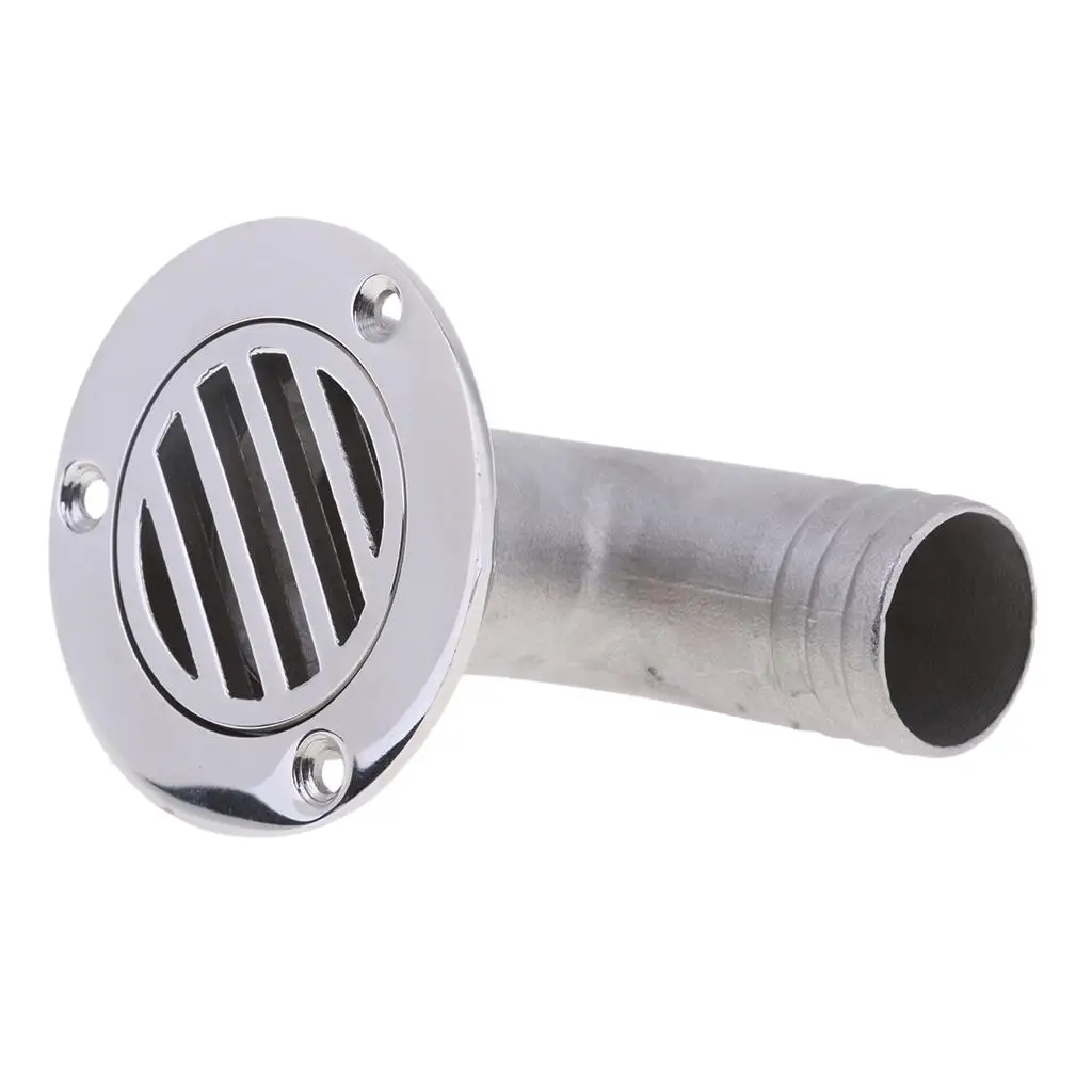 Marine Grade 316 Stainless Steel Deck Drain Scupper - 32mm /1.3 Inch