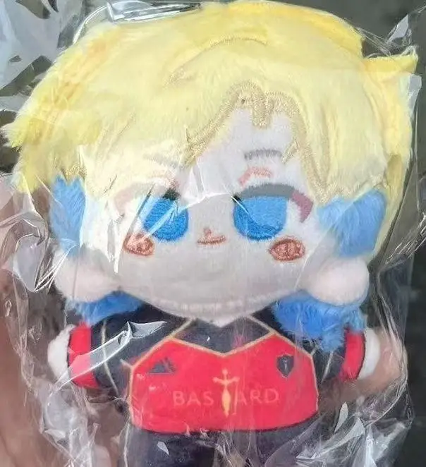 10 cm Blue Lock Michael Kaiser Cartoon Plüschtier aus PP-Baumwolle, Rucksackanhänger mit Reißverschluss, Dekoratives Geschenk für Klassenkameraden zum Geburtstag – Detail 5