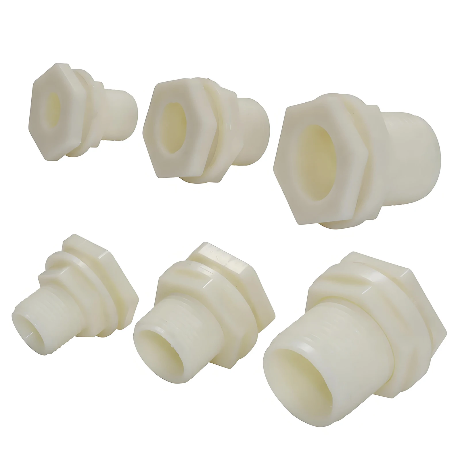 10 Stück ABS ID 20mm 25mm 32mm Fischverbinder Aquarium-Abflussrohr-Zubehör Aquarienverbindungen Wasserrohr-Fittings 1/2 Zoll 3/4 Zoll Entwässerung
