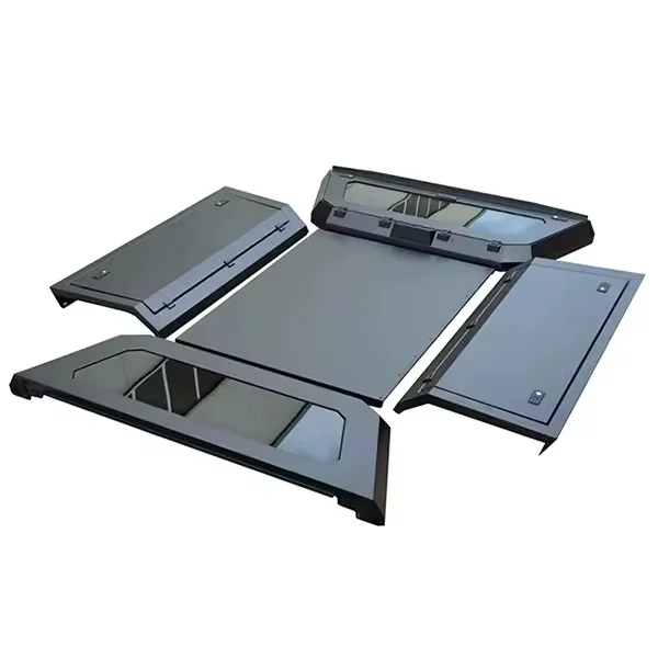 

Customized Aluminum 4X4 Pickup Truck Canopy for ISUZU D-MAX Leakproof Anti-rusted Anto Accessories Hardtop Cover
