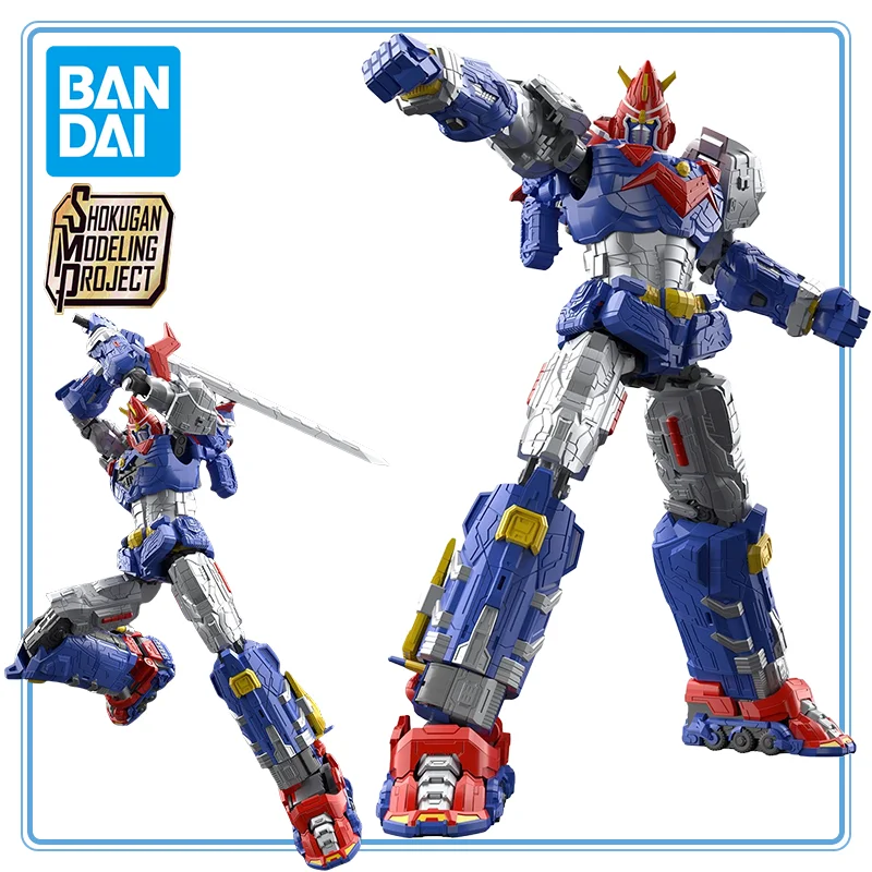 

BANDAI Shokugan Original Voltes V: Legacy Voltes V Candy Toy SMP Anime Cartoon Assemble Model Kit Garage Kit Gifts Toys Model