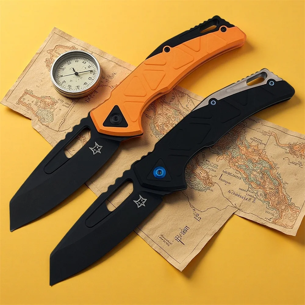 

FX552 T6 Aluminum Alloy Handle 440C Stainless Steel Blade Kitchen Folding Knife Suitable for Outdoor Cutting Fruit Pocket Knife