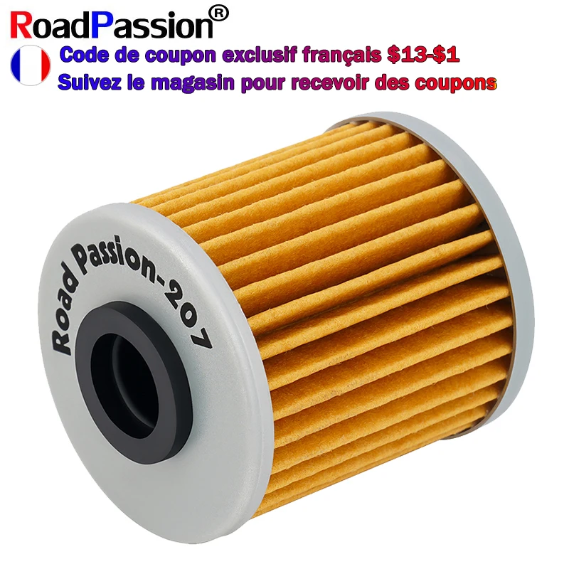 Filtre à huile pour moto, pour SUZUKI FL125 RMX450Z ThomZ250 ThomZ450 TU250X 249 449 FL 125 RMX450 Z ThomZ 250 ThomZ 450 TU