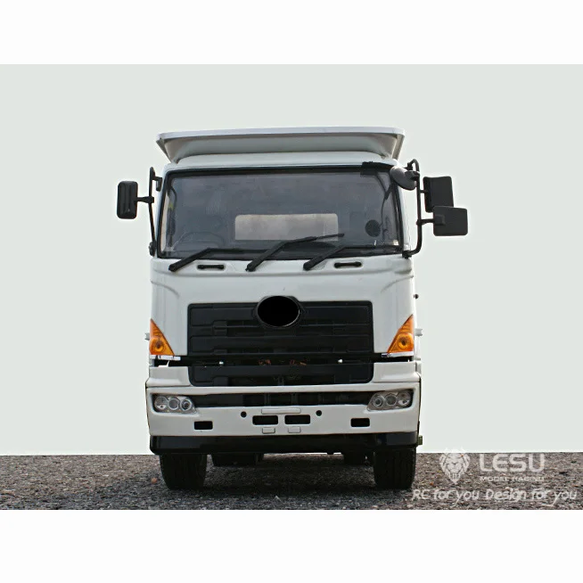 Lesu 6*4 Flatbed RC Truck Trailer Bucket Vehicle Model Car Motor For Toys Diy 1/14 Tamiyaya 700 Remote Control Th02012-SMT8