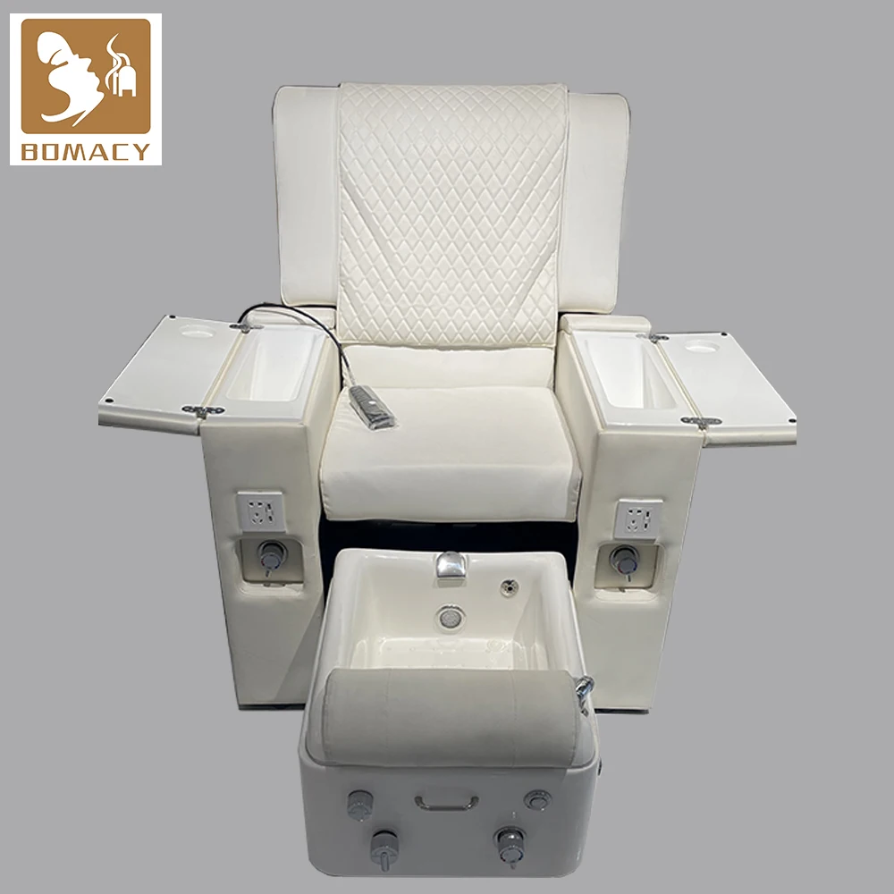 

Bomacy Modern Luxury Free Set Beauty Salon Furniture Manicure Nail Massage Pedicure Spa Chairs