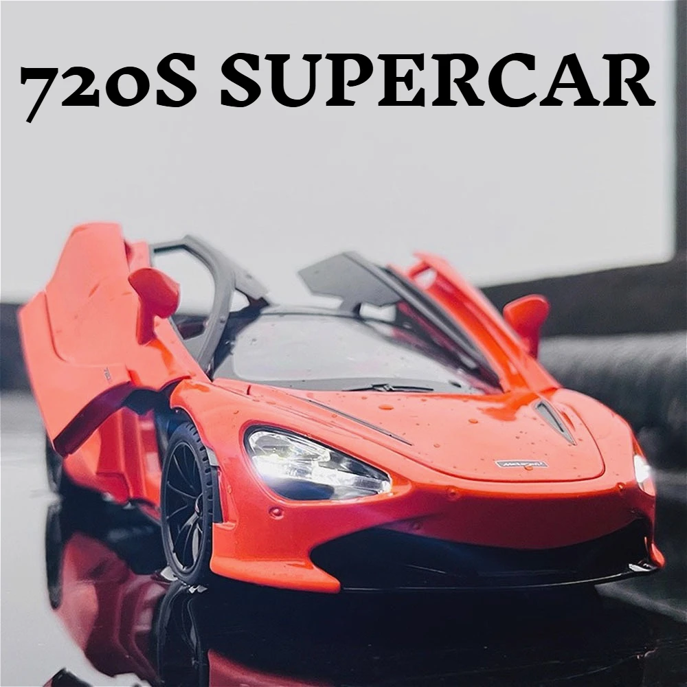 1-24-720s-セナ-スポーツカー-おもちゃ-モデル-合金-ダイキャスト-ドア開閉-ライト-音楽-ミニチュア-スーパーカー-モデル-子供向け-コレクション-ギフト