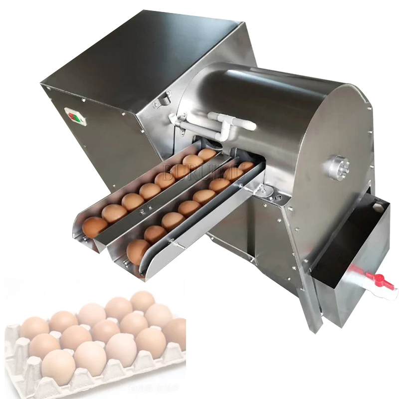 

Electric Egg Washing Machine Chicken Duck Goose Wash Maker Poultry Farm Equipment