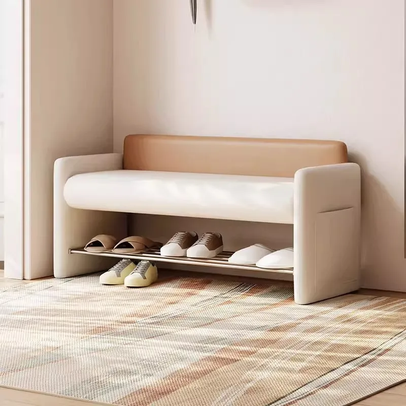 LTT Italian high-end household long stool, shoe changing stool at the door, bedroom end stool