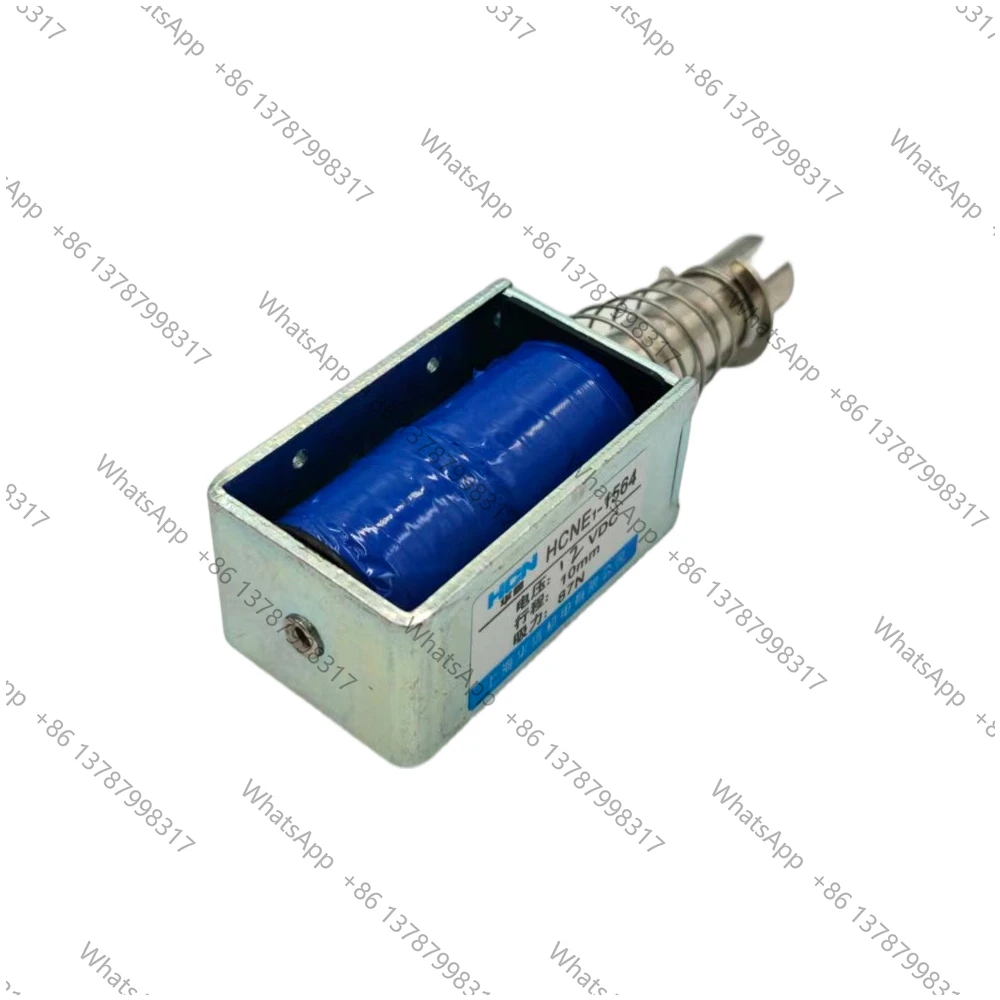12V/24V Pull Hold/Release 10mm Stroke 8.7Kg 87N Force Electromagnet Solenoid Actuator