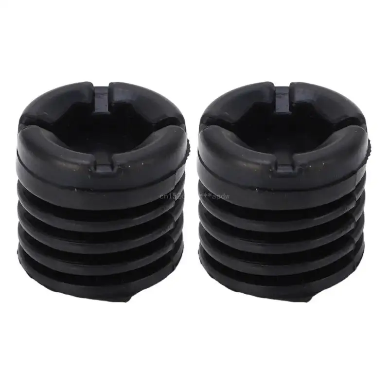 2x Noise Reducing Rubber Hood Bumper Stop Cushion Pad for Model 3/Y 1090735-00-C