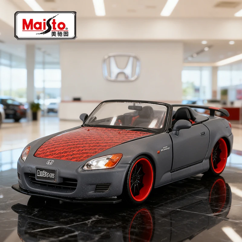 Maisto 1:24 Honda S2000 Gemodificeerde Auto Legering Auto Diecasts & Toy Vehicles Auto Model Miniatuur Schaalmodel Auto Voor Kinderen